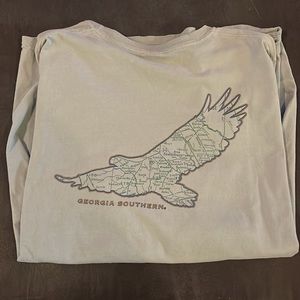 Mens comfort colors tee 2x Georgia Southern University